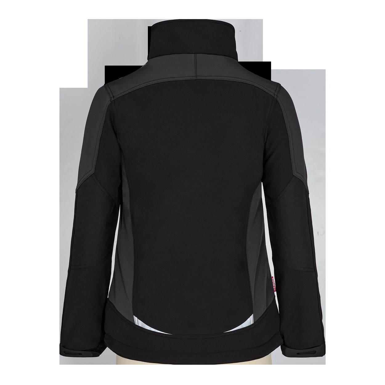 ENGEL Galaxy Damen Softshelljacke in Schwarz/Anthrazit Grau, Größe XS