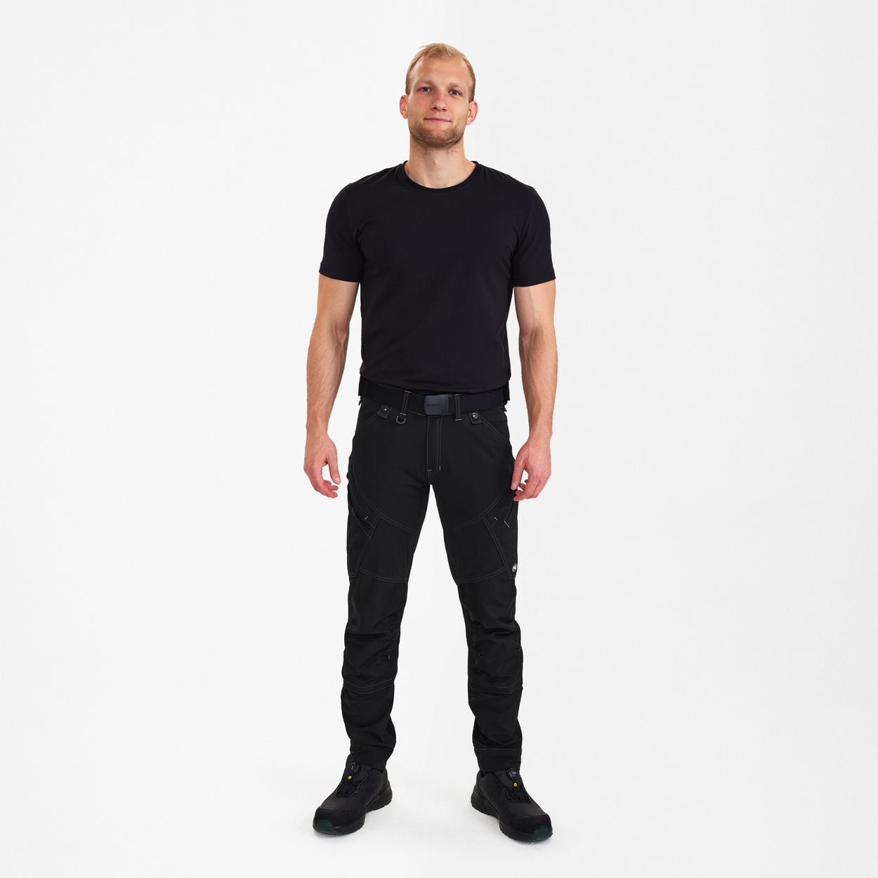 ENGEL Gürtel in Schwarz, Größe 130