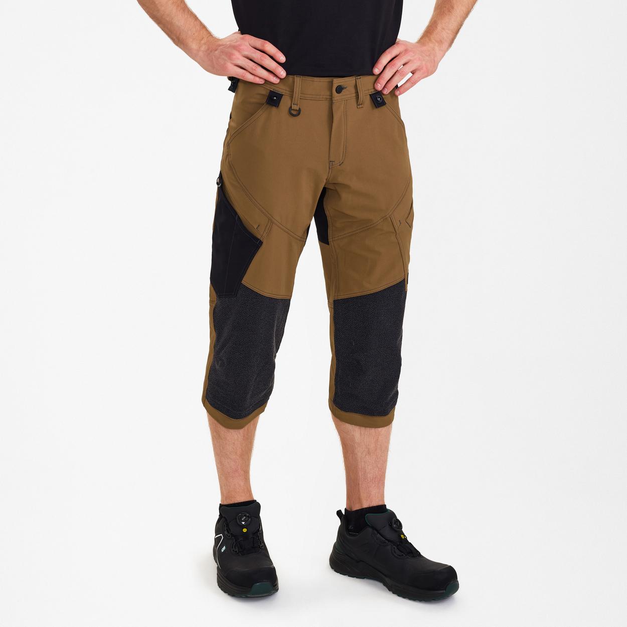 ENGEL X-treme 3/4-Hose mit 4-Wege-Stretch in Toffee Brown, Größe 54