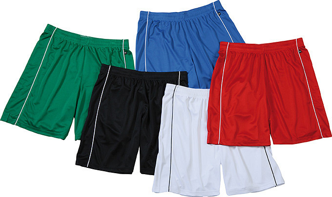 Basic Team Shorts Junior "JN387K" in White/Black, Größe 2XL - Daiber