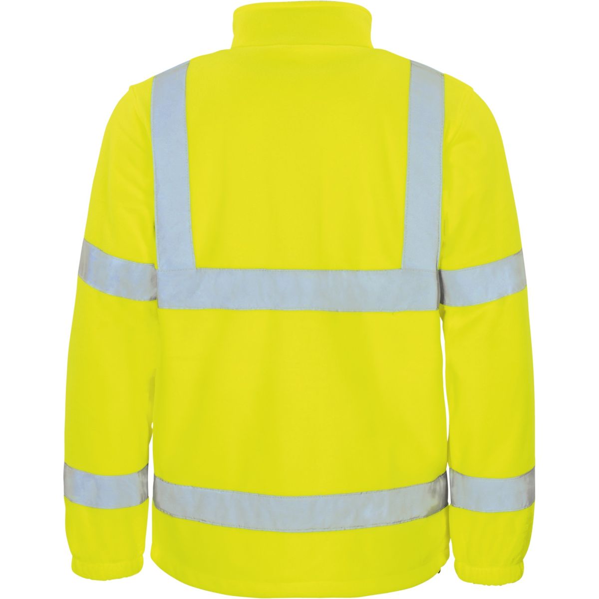 Warnschutz-Polar-Fleecejacke leuchtgelb von Vizwell