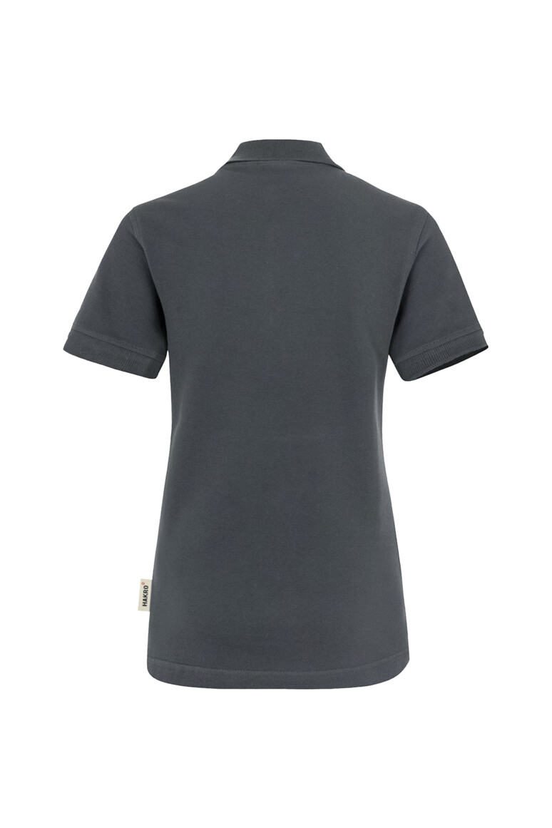 HAKRO 110 Damen Poloshirt Classic in Anthrazit, Größe 3XL