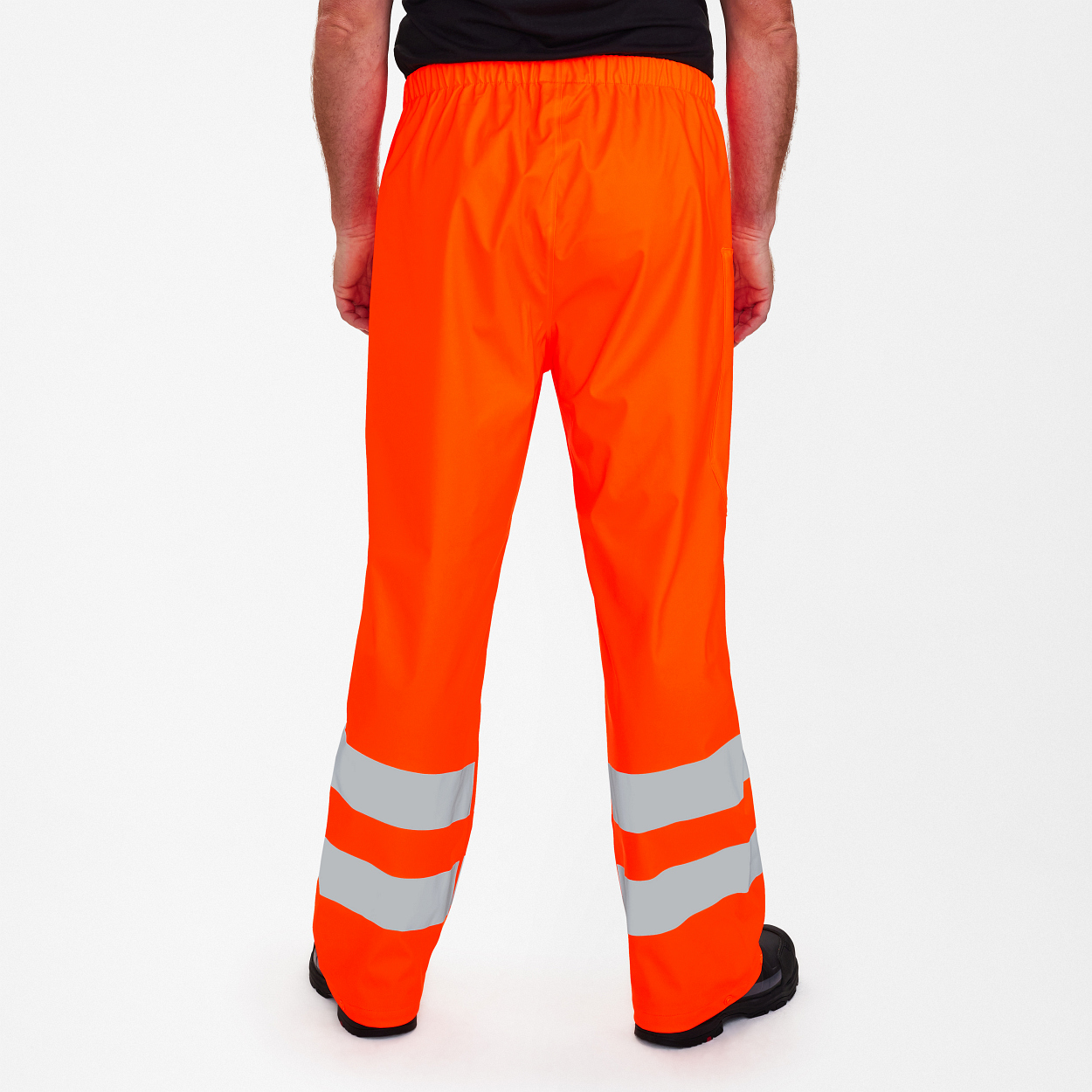 ENGEL Safety regenhose in Hi-vis Orange, Größe XS