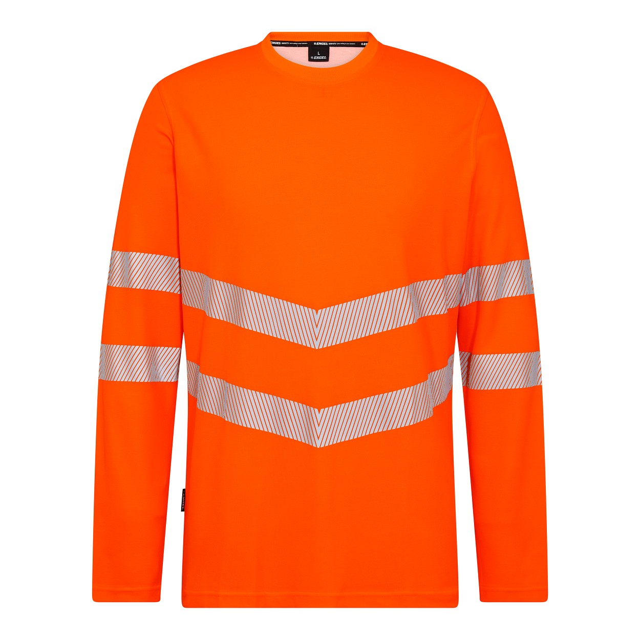Safety Langarm-T-Shirt
