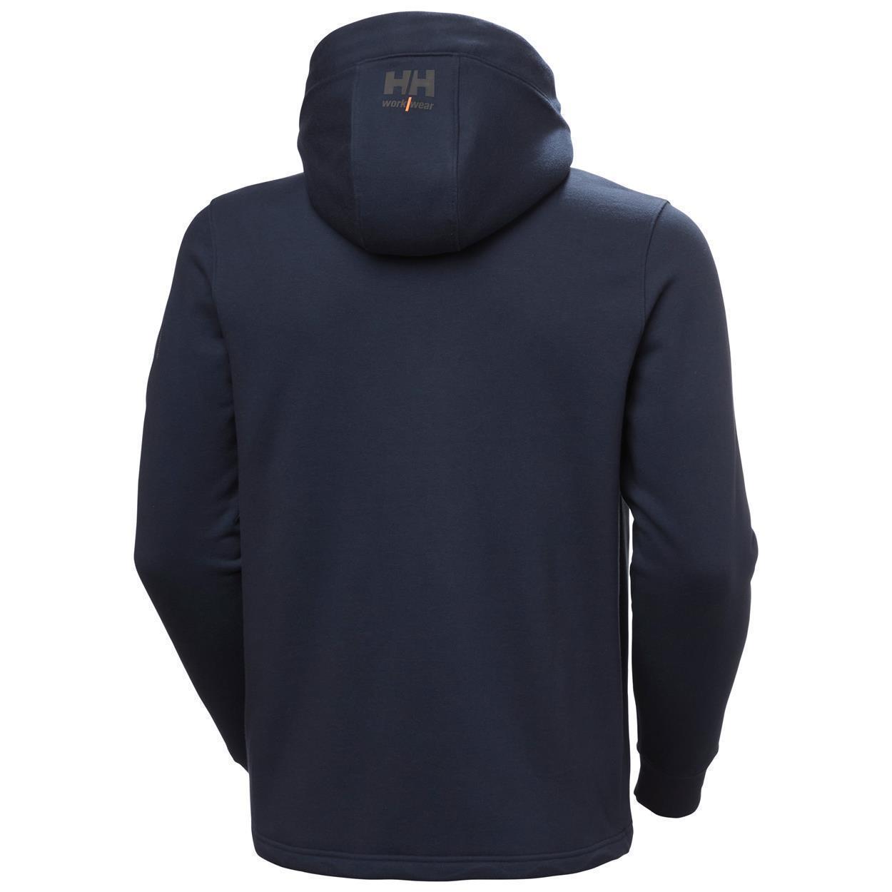 "CHELSEA EVO" Zip Hoodie in Navy, Größe 4XL von Helly Hansen Workwear