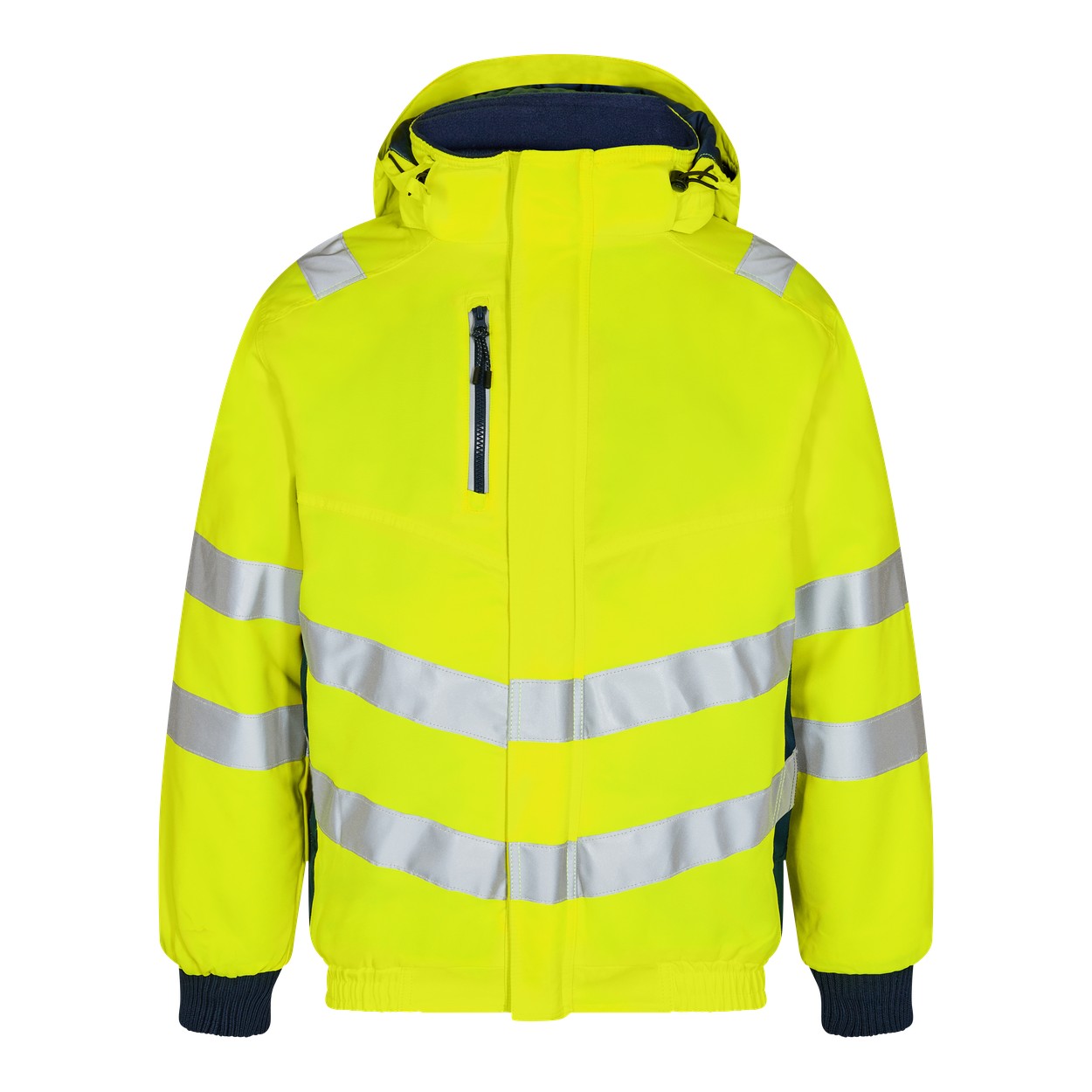 ENGEL Safety Pilotjacke in Gelb/Blue Ink, Größe XS