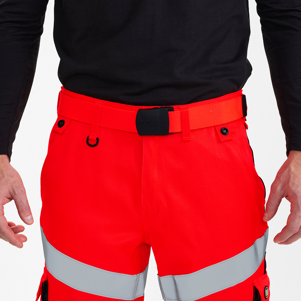 ENGEL Gürtel in Rot, Größe 130