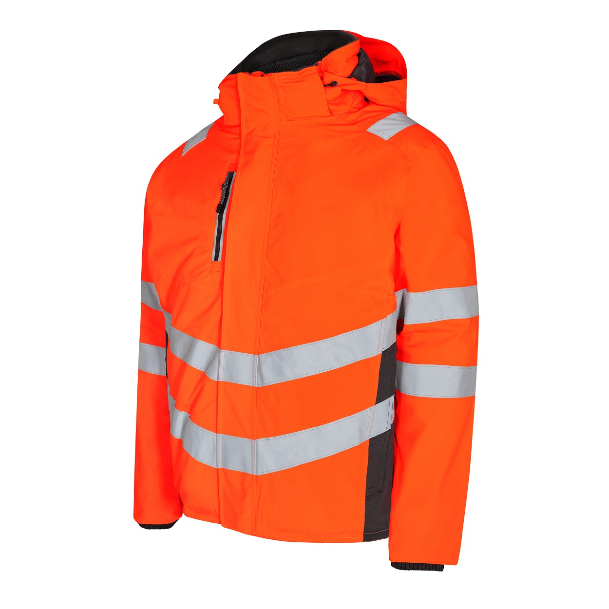 ENGEL Safety Winterjacke in Orange/Anthrazit Grau, Größe XS