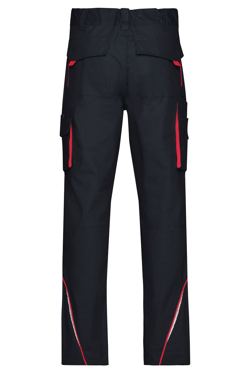 Workwear Pants - COLOR - "JN847" in Carbon/Red, Größe 62 - Daiber