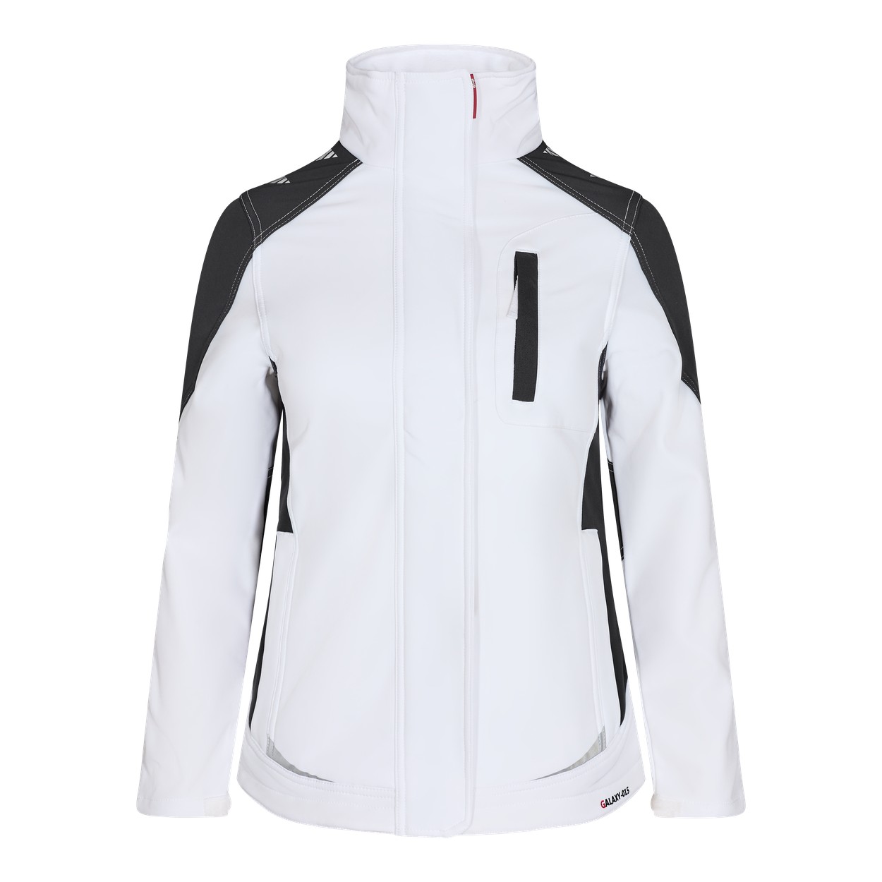 ENGEL Galaxy Damen Softshelljacke in Weiss/Anthrazit Grau, Größe XS