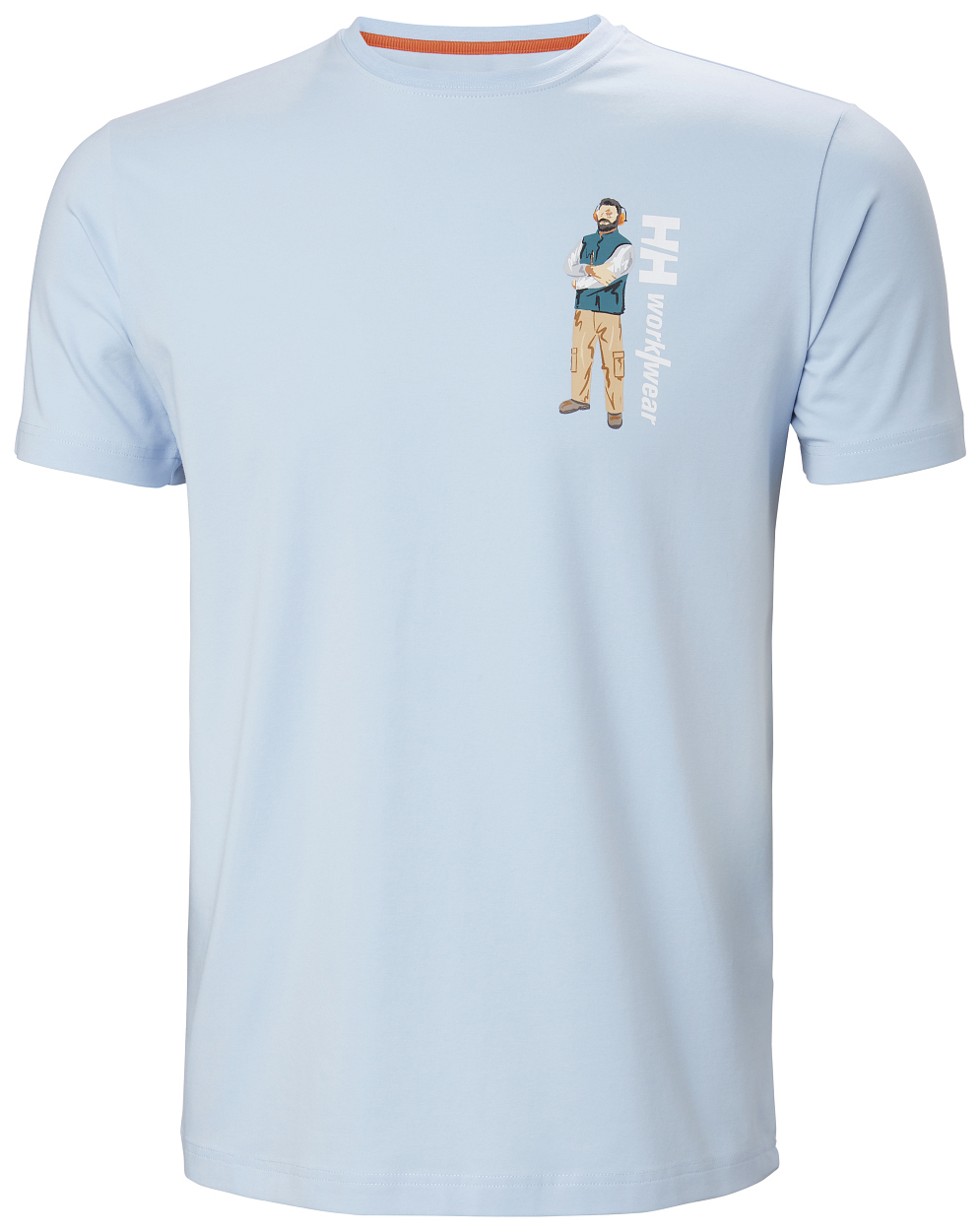 LOGO T-shirt "79261" in PINNACLE BLUE, Größe 4XL - Helly Hansen Workwear