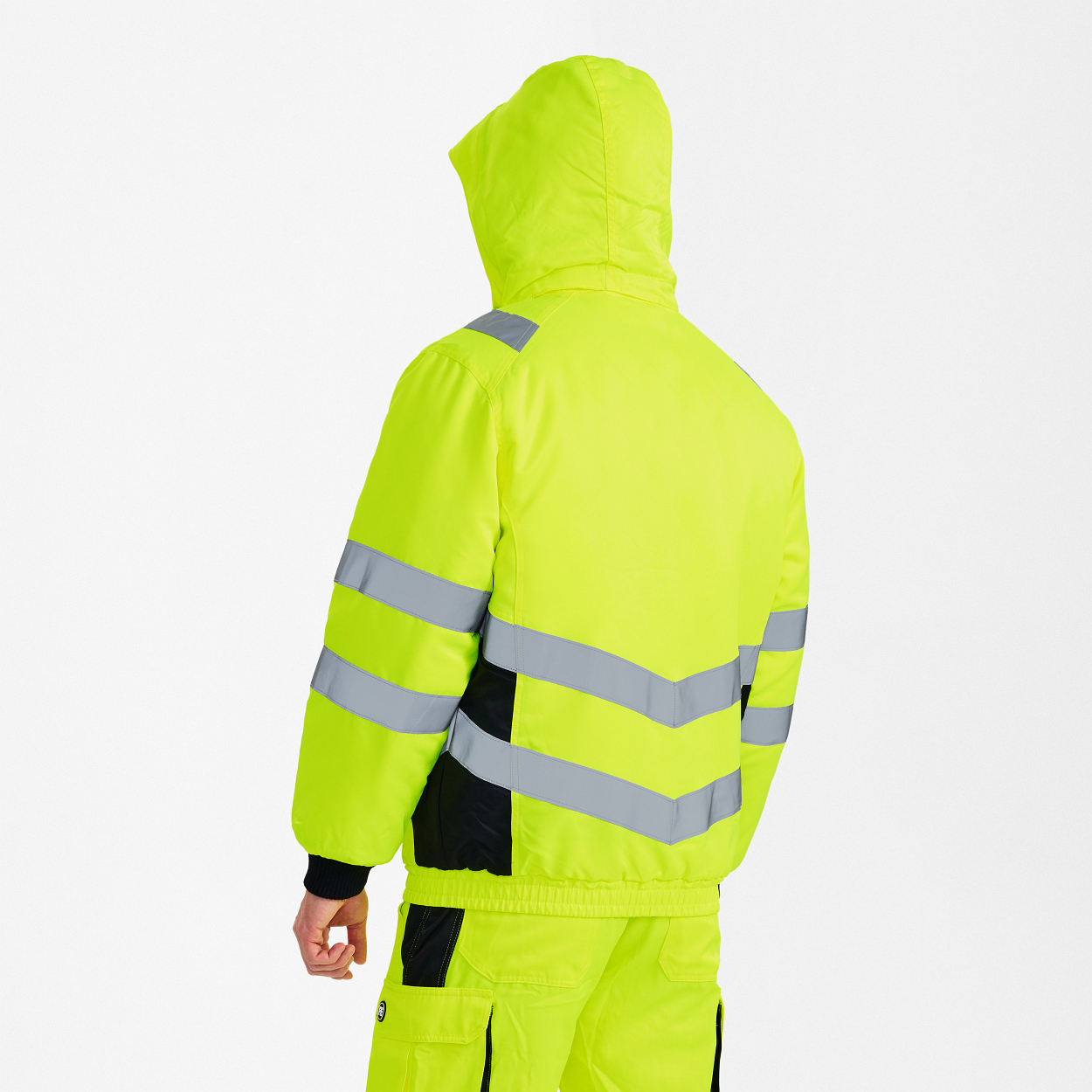 ENGEL Safety Pilotjacke in Gelb/Schwarz, Größe XS