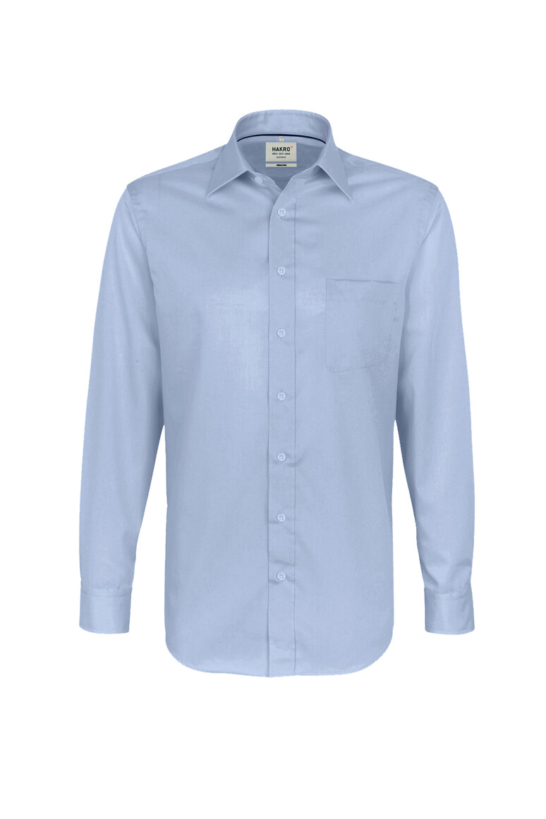 HAKRO 108 Hemd Business Comfort in himmelblau, Größe 6XL