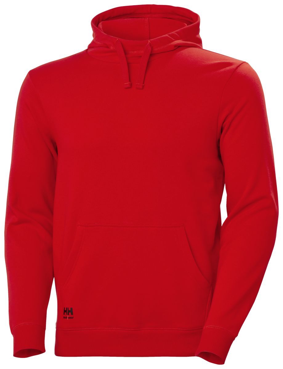 Hoodie Manchester in Red, Gr. M von Helly Hansen Workwear