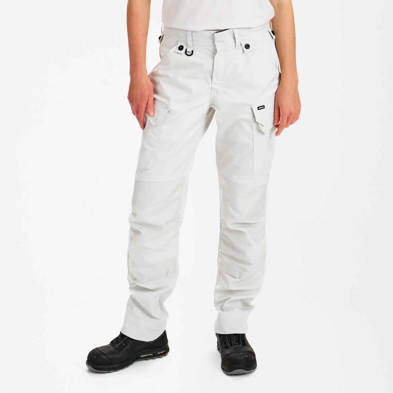 ENGEL Entire Damen Arbeitshose mit 2-Wege-Stretch in Bone White, Größe 48