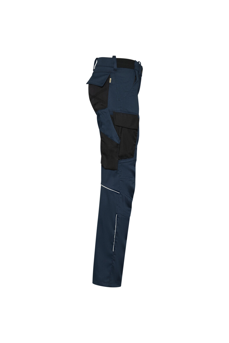 HAKRO 714 DAMEN WORKER-PERFORMANCEHOSE X-STRETCH ECO in Tinte, Größe 3XL