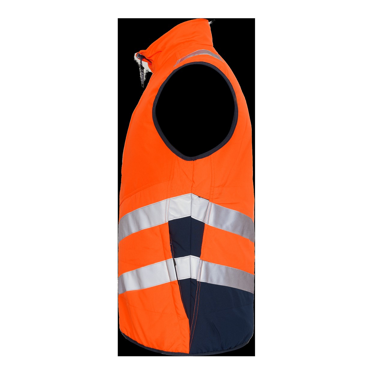 ENGEL Safety Stepp-Innenweste in Orange/Blue ink, Größe 4XL