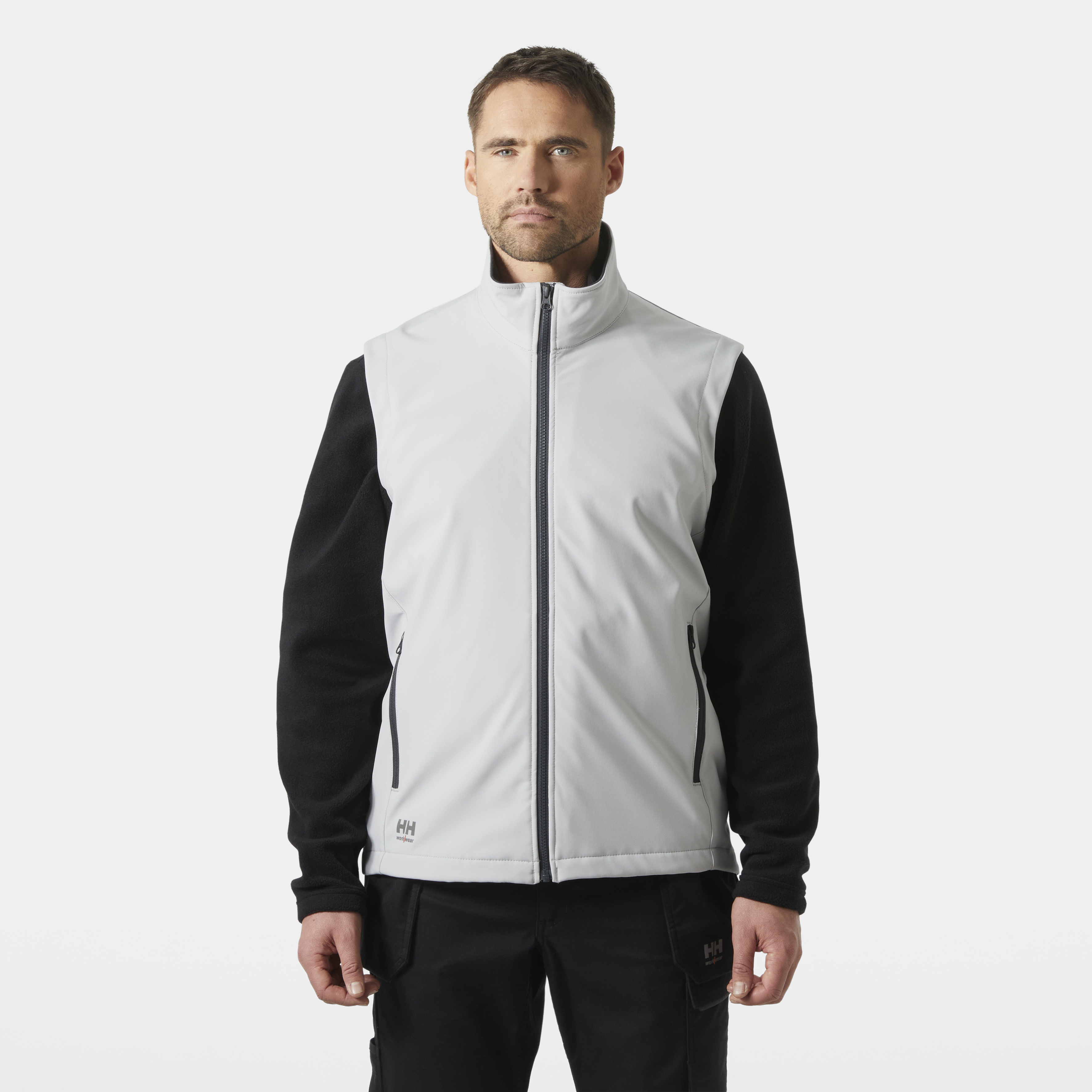 "MANCHESTER 2.0" SOFTS Weste in Grey Fog, Größe 5XL von Helly Hansen Workwear