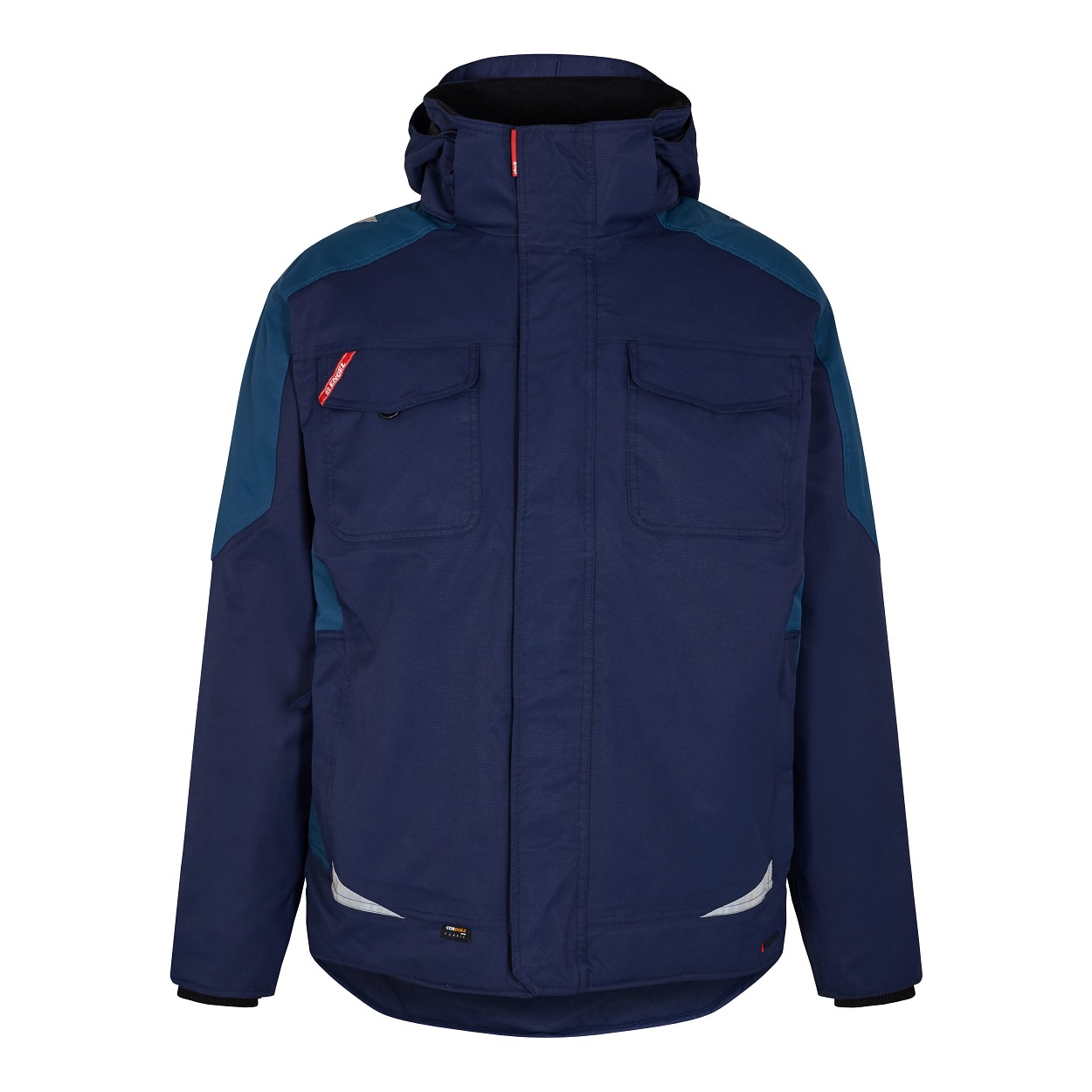 ENGEL Galaxy Winterjacke in Blue Ink/Dark Petrol, Größe XS