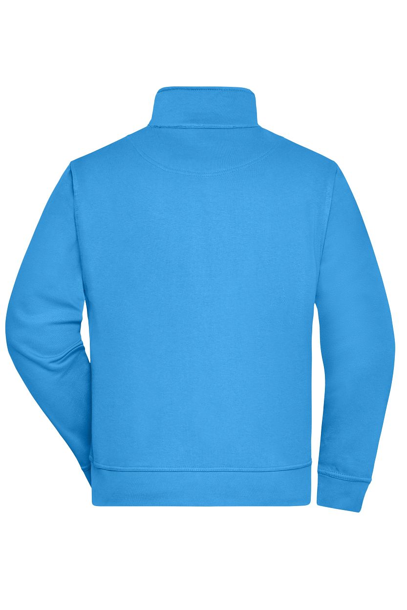 Workwear Sweat Jacket "JN836" in Aqua, Größe 6XL - Daiber