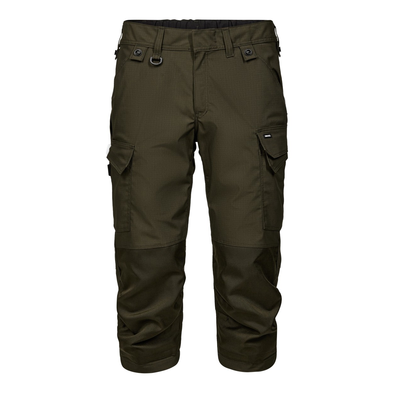 ENGEL Entire 3/4-Hose mit 2-Wege-Stretch in Forest Green, Größe 54