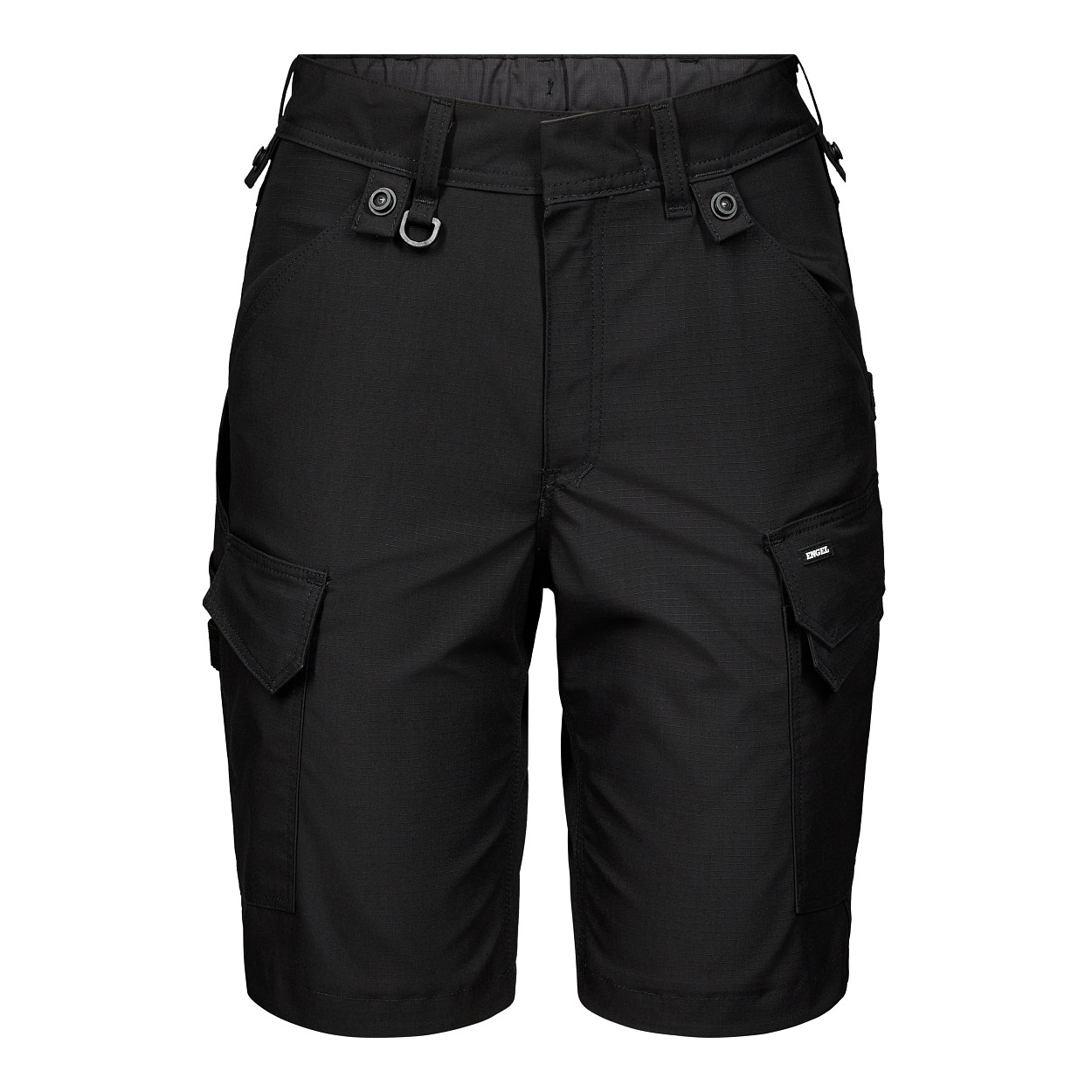 ENGEL Entire Damen Shorts mit Stretch in Schwarz, Größe 48