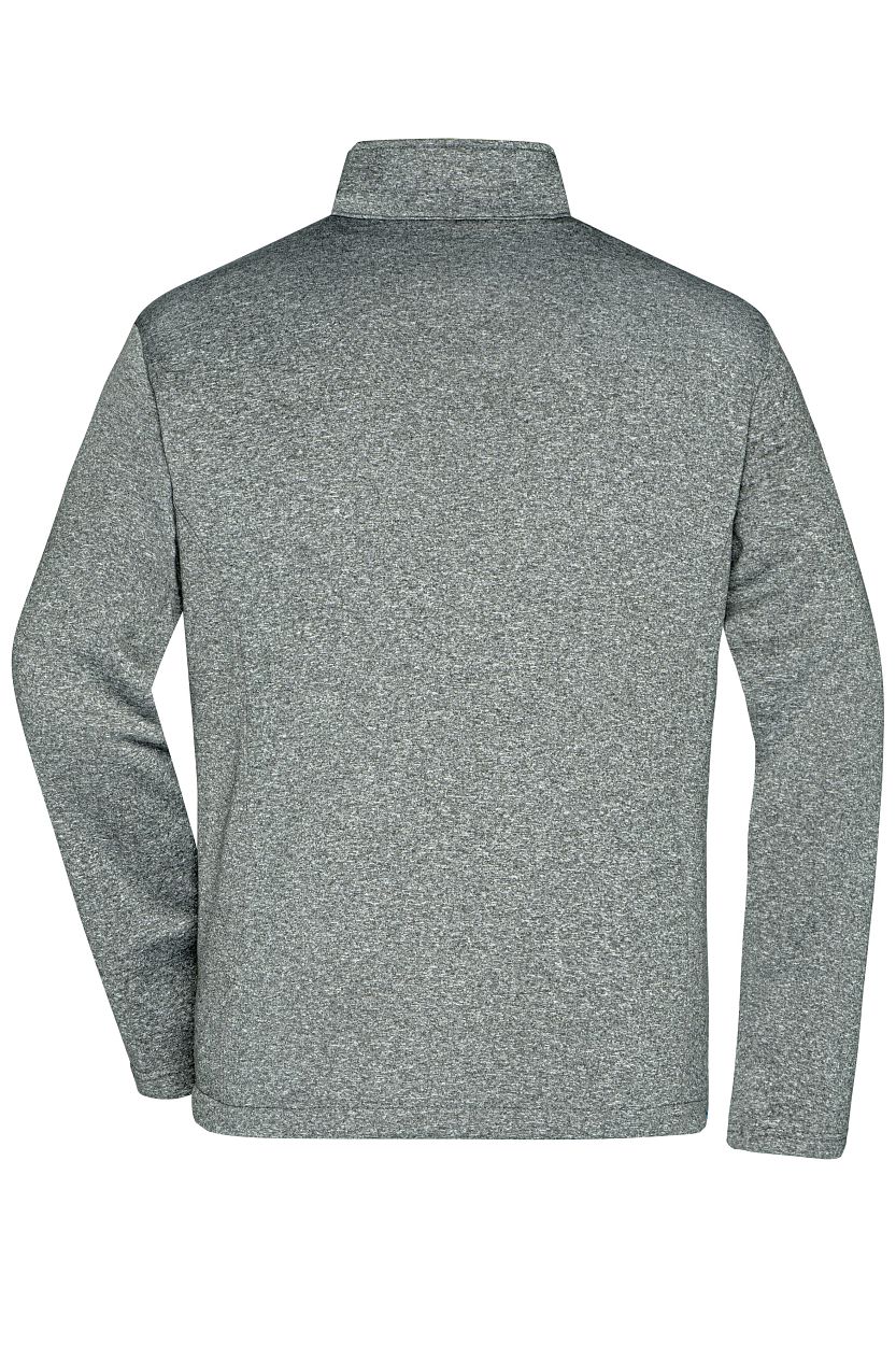 Men's Softshell Jacket "JN1148" in Dark-Melange/Black, Größe 3XL - Daiber