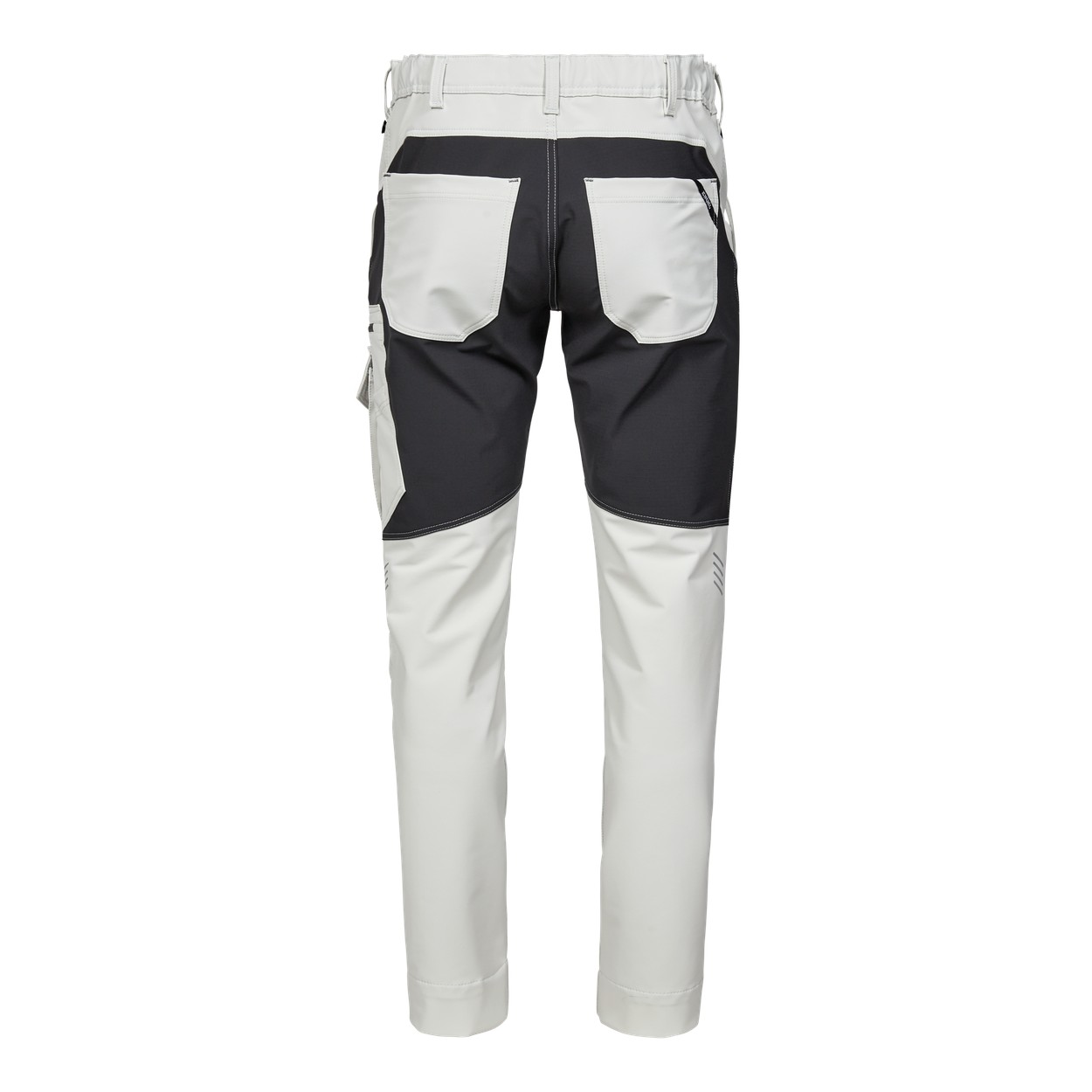 ENGEL Entire Servicehose mit 4-Wege Stretch in Bone White / Anthracite Grey, Größe 26
