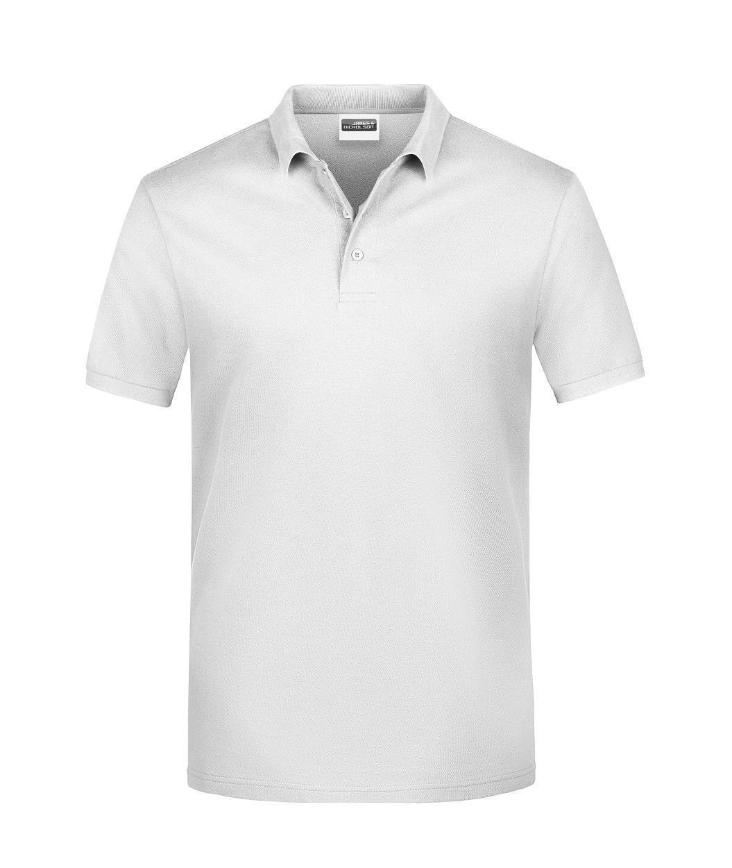 Promo Polo Man "JN792" in White, Größe 5XL - Daiber