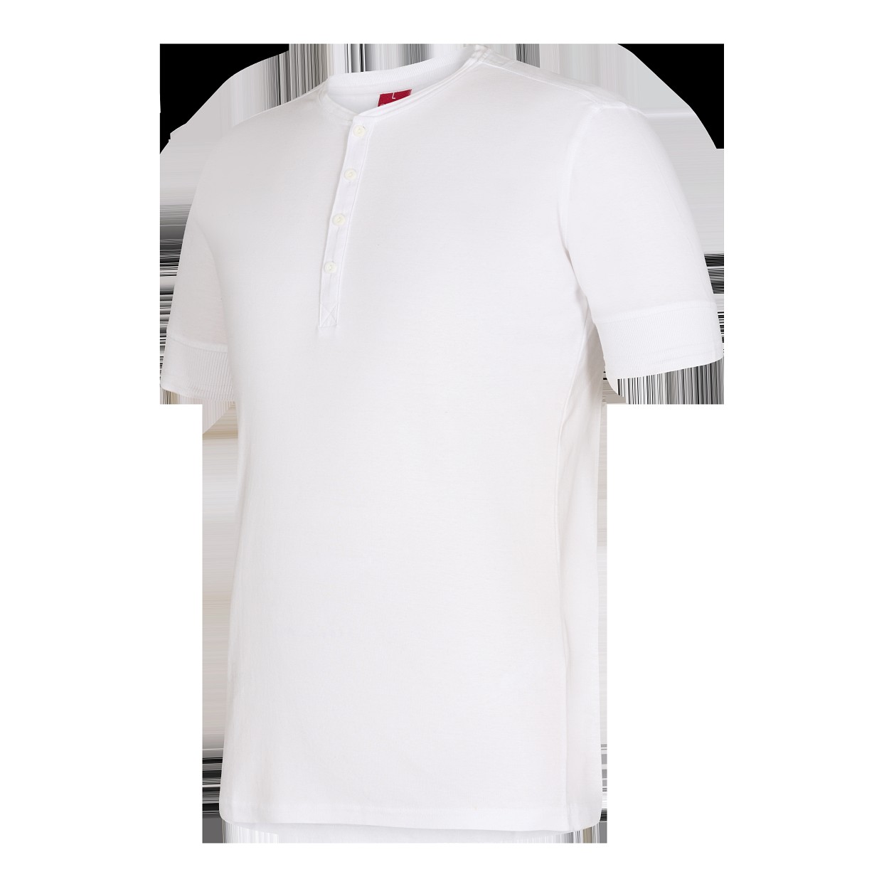 ENGEL Extend Grandad T-Shirt in Weiss, Größe 2XL