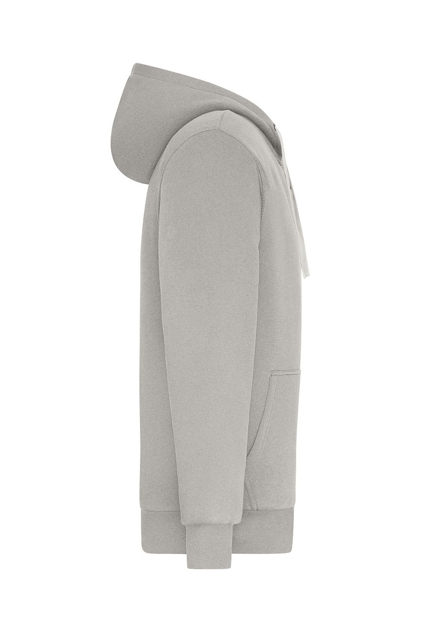 Men's Doubleface Jacket OCS Blended "JN1320" in Light-Melange/Nature, Größe 3XL - Daiber