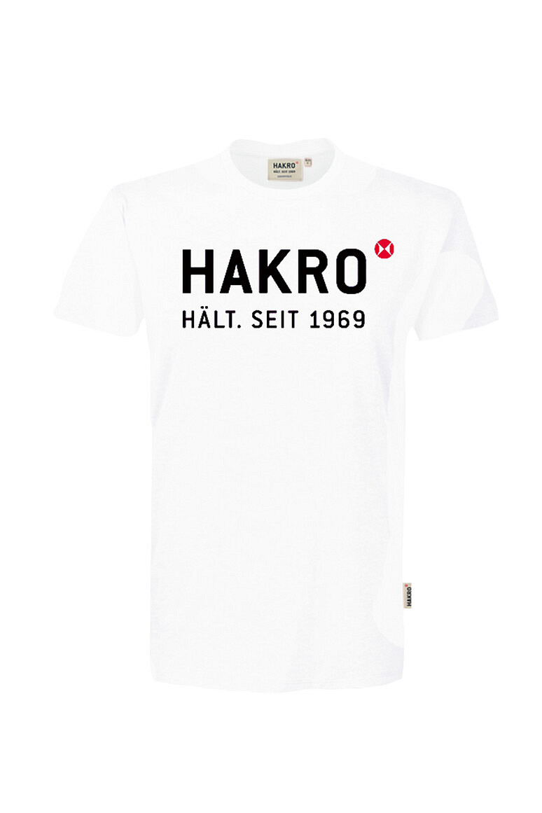 HAKRO 1969 Logo in Weiß, Größe 3XL