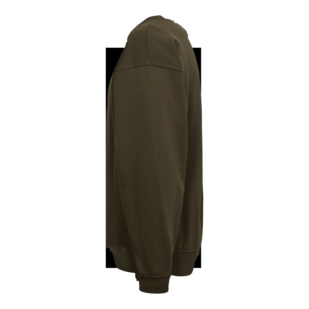 ENGEL Extend Sweatshirt in Forest Green, Größe XS