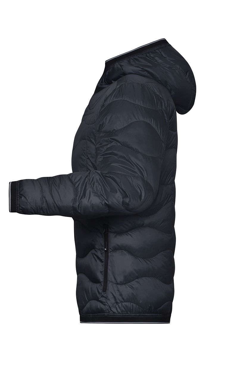 Ladies' Padded Jacket "JN1155" in Graphite/Camouflage, Größe 2XL - Daiber