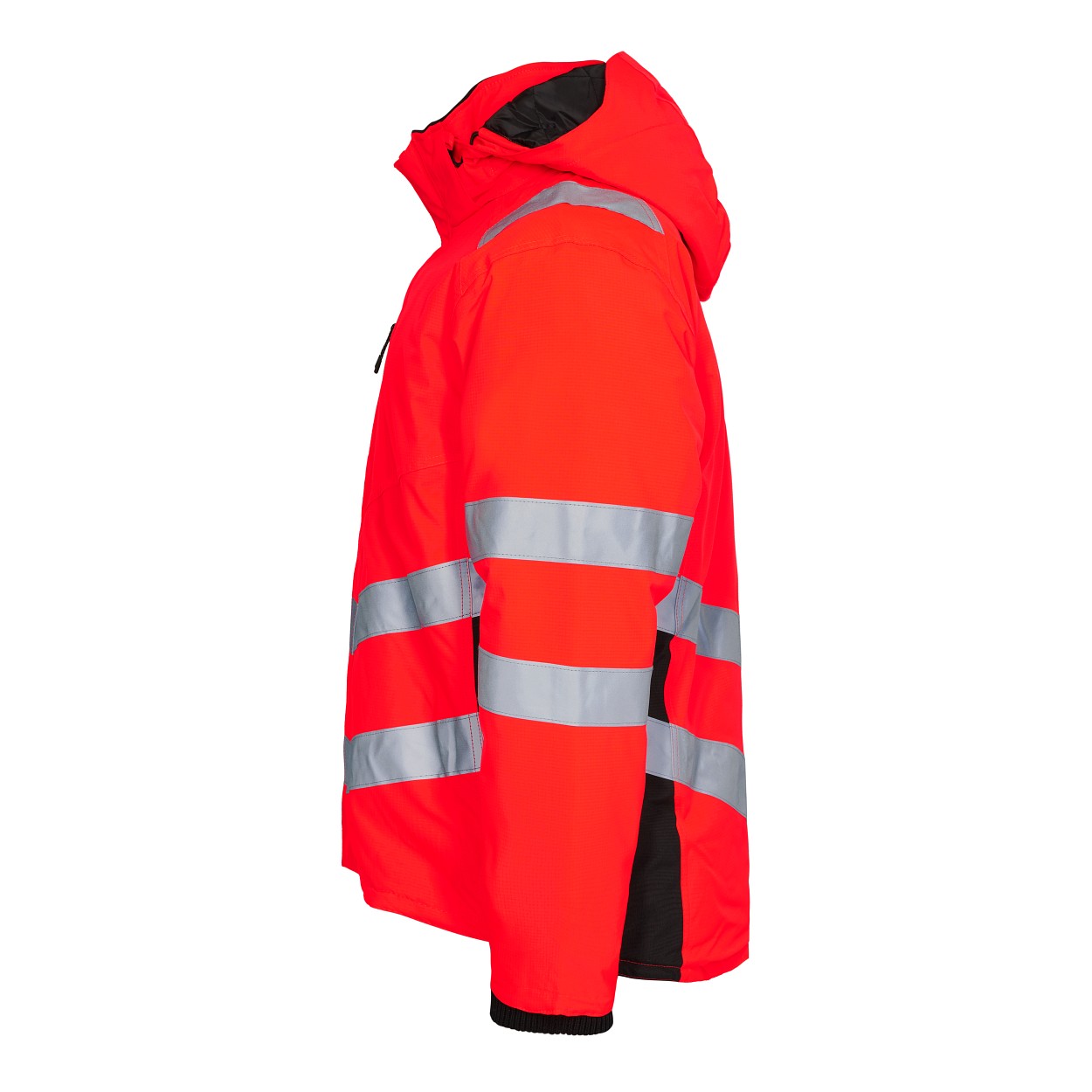 ENGEL Safety Winterjacke in Rot/Schwarz, Größe XS