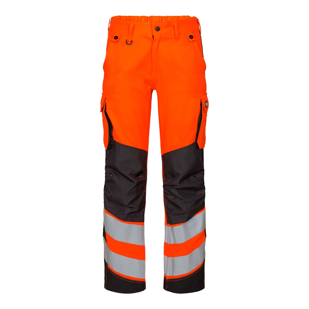 ENGEL Safety Light Damen Arbeitshose in Orange/Anthrazit Grau, Größe 48