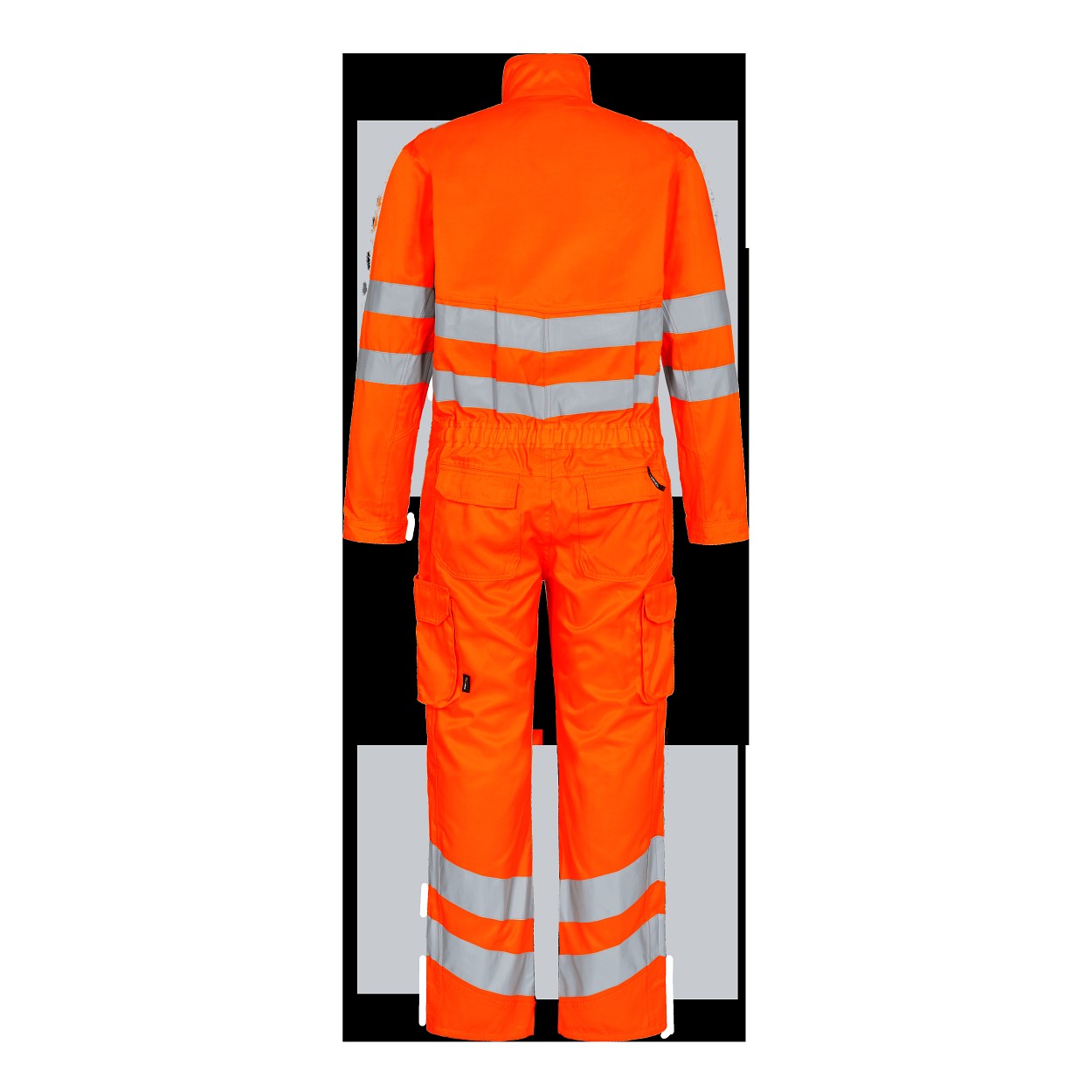 ENGEL Safety Light Overall in Hi-vis Orange, Größe XS