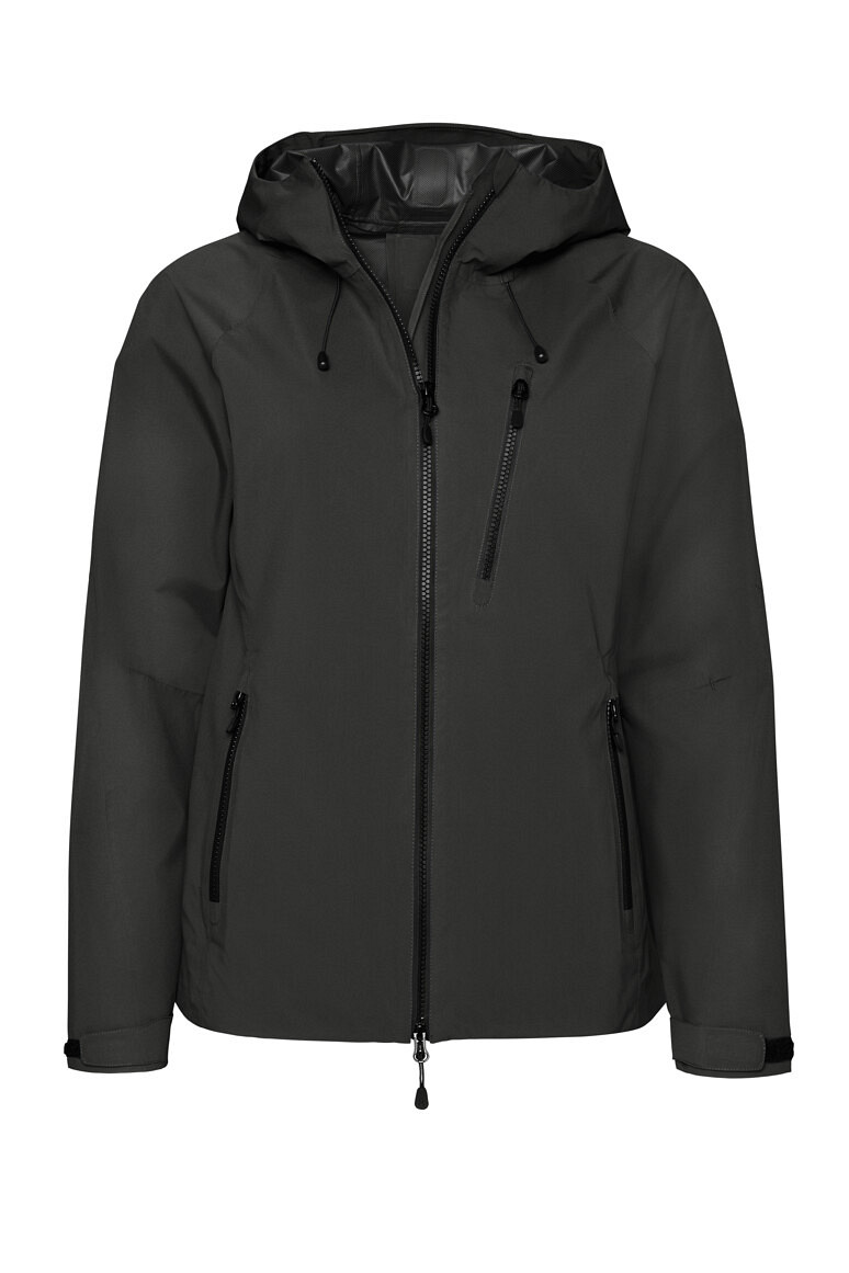 HAKRO 284 Damen High Activejacke ECO in karbongrau, Größe 3XL