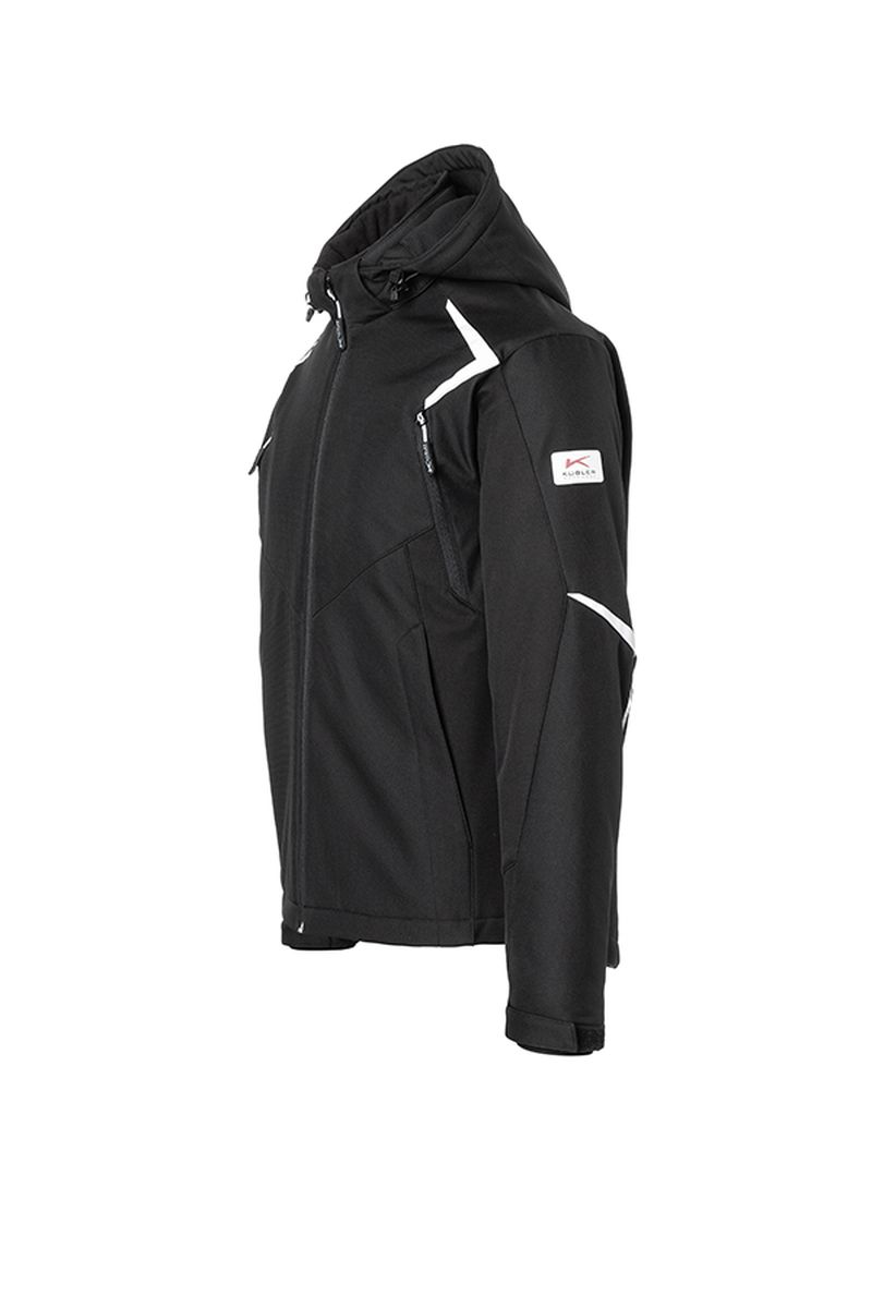 KÜBLER BODYFORCE Winter Softshell Jacke KÜBLER BODYFORCE Winter Softshell Jacke in Schwarz / Anthrazit, Größe 4XL