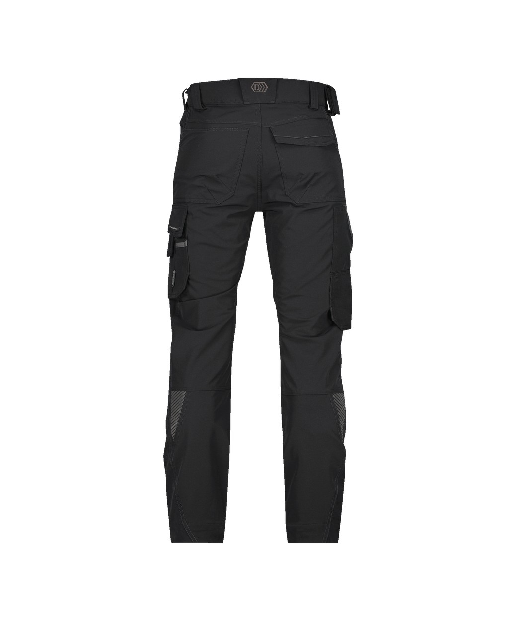 Stretch-Arbeitshose mit Kniepolstertaschen "DASSY® Impax" in SCHWARZ, Größe 58 - langer Schritt PACOSPA30