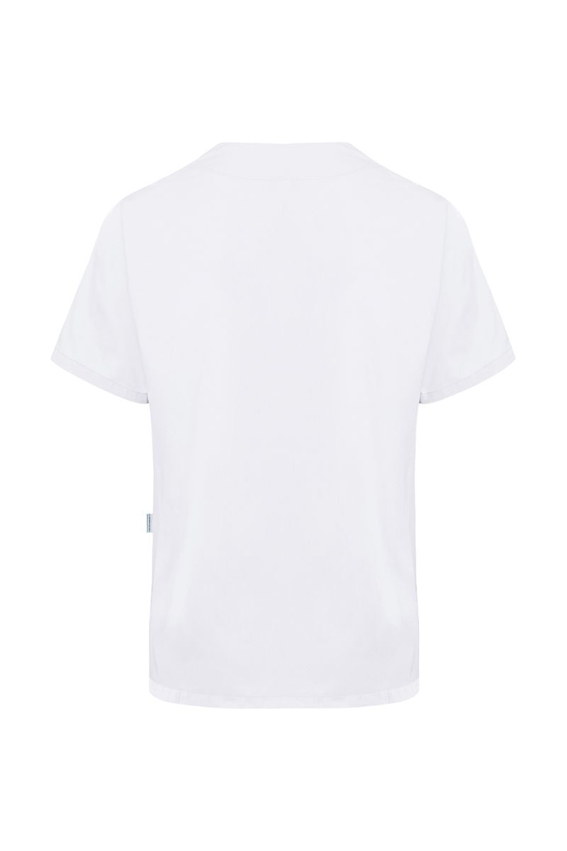 Kurzarm Herren-Schlupfkasack Essential Größe XL in Weiß von Karlowsky