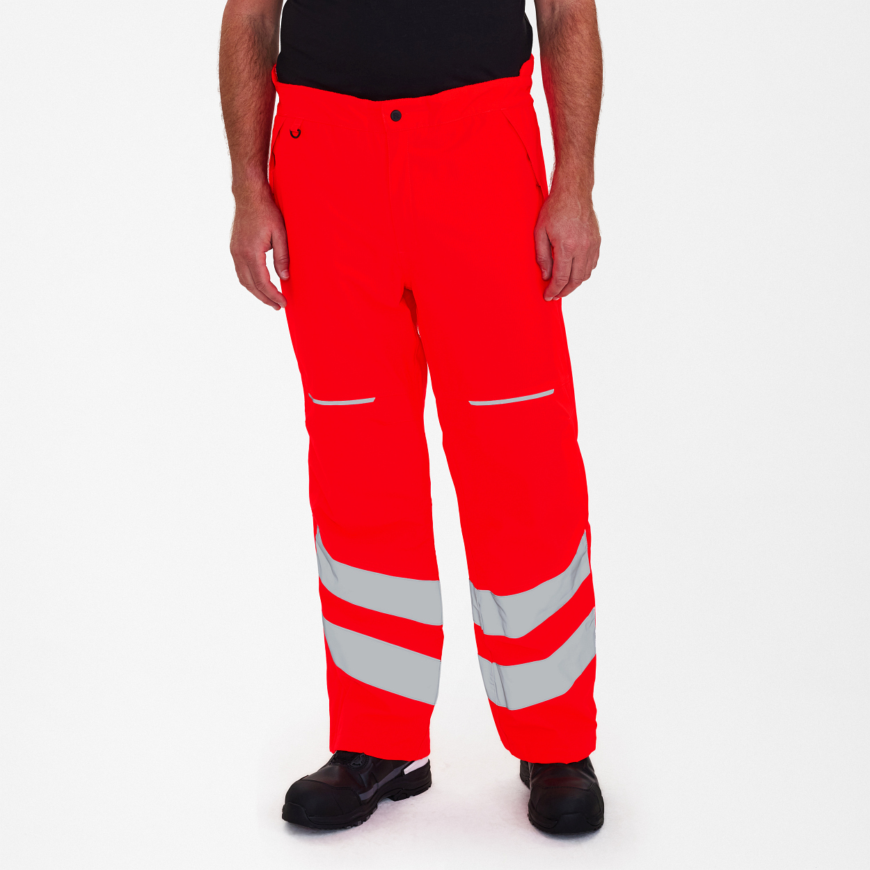 ENGEL Safety Winterhose in Rot, Größe XS