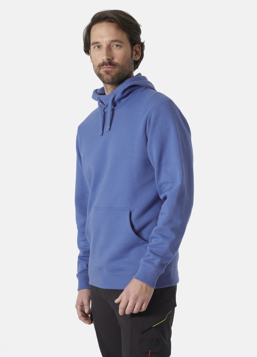 Hoodie Classic in Stone Blue, Gr. 5XL von Helly Hansen Workwear