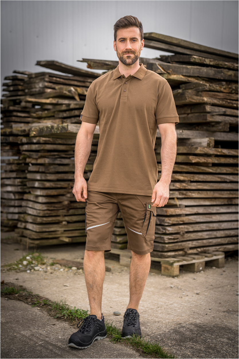 Bundhose Flex Line in Haselnuss-Schwarz, Gr. 98 von Leibwächter