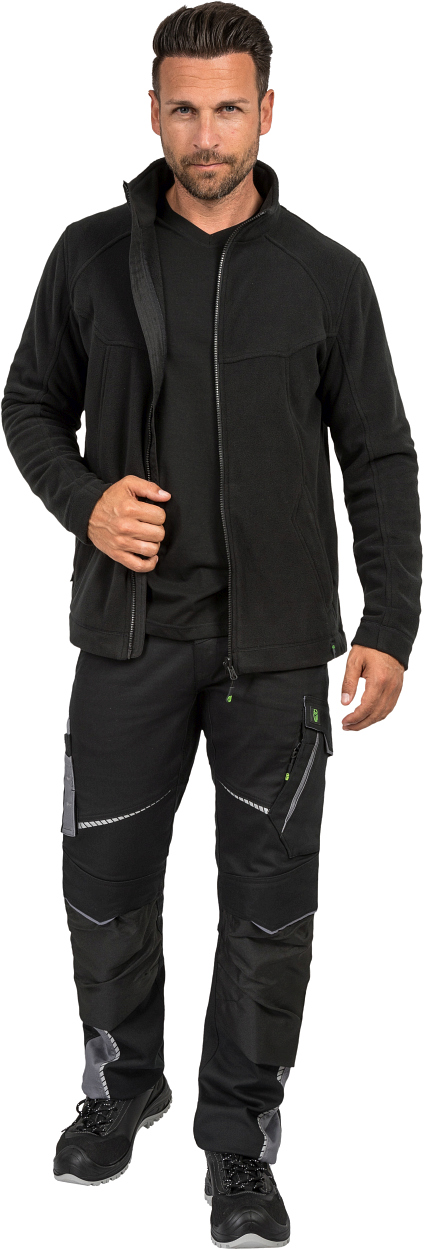 Polar-Fleecejacke Unisex CAFLJ, Gr. 2XL von Leibwächter