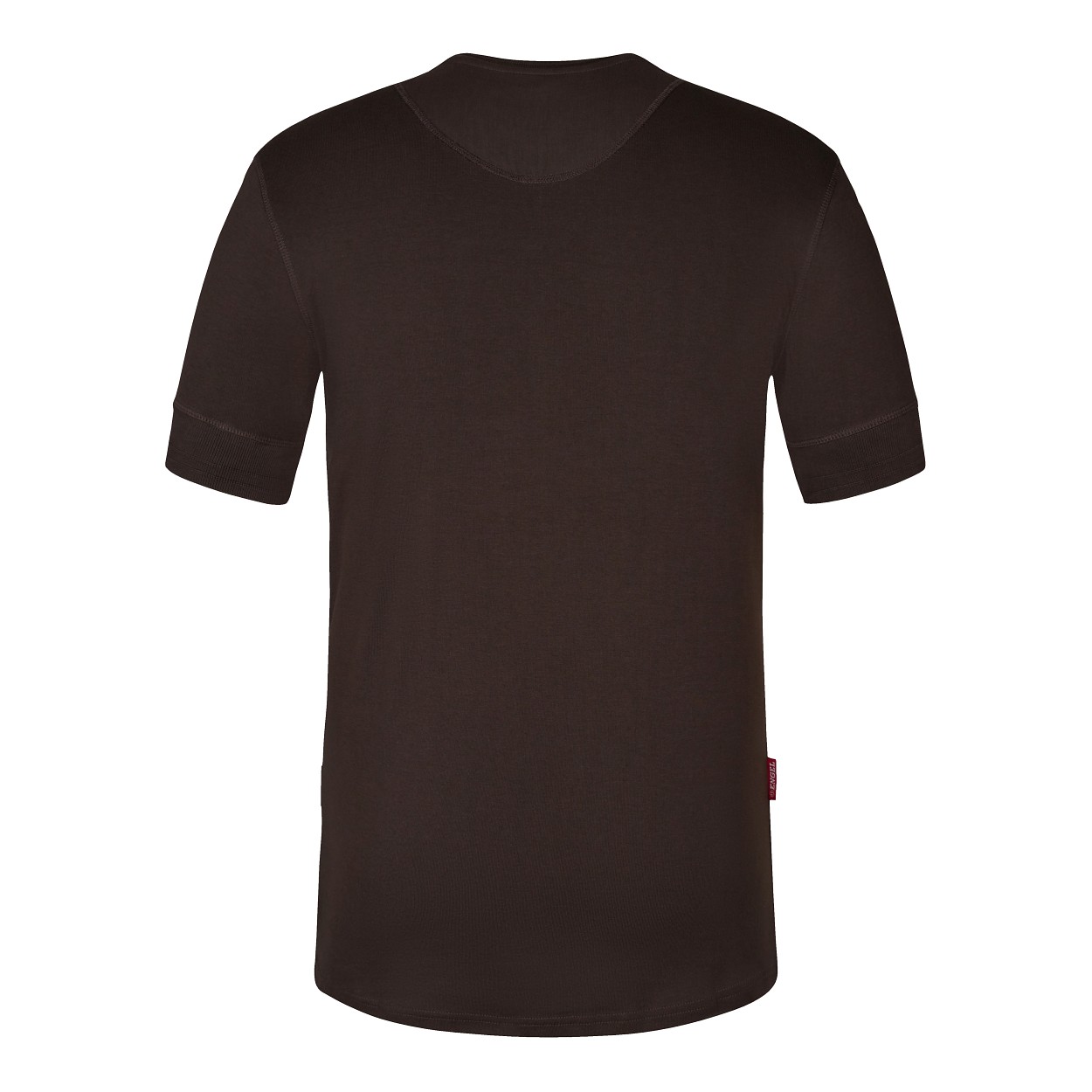 ENGEL Extend Grandad T-Shirt in Mokkabraun, Größe 2XL