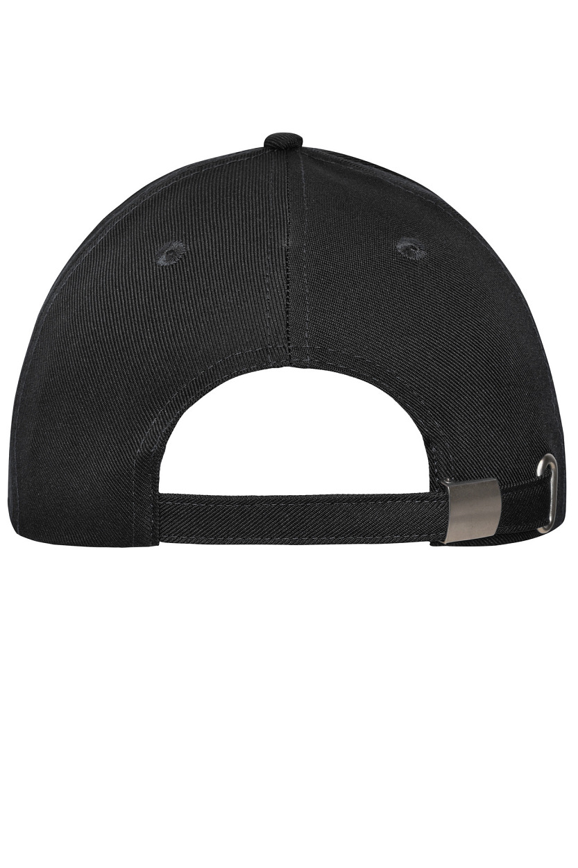 6 Panel Workwear Cap - SOLID "MB6234" in Black, Größe One Size - Daiber