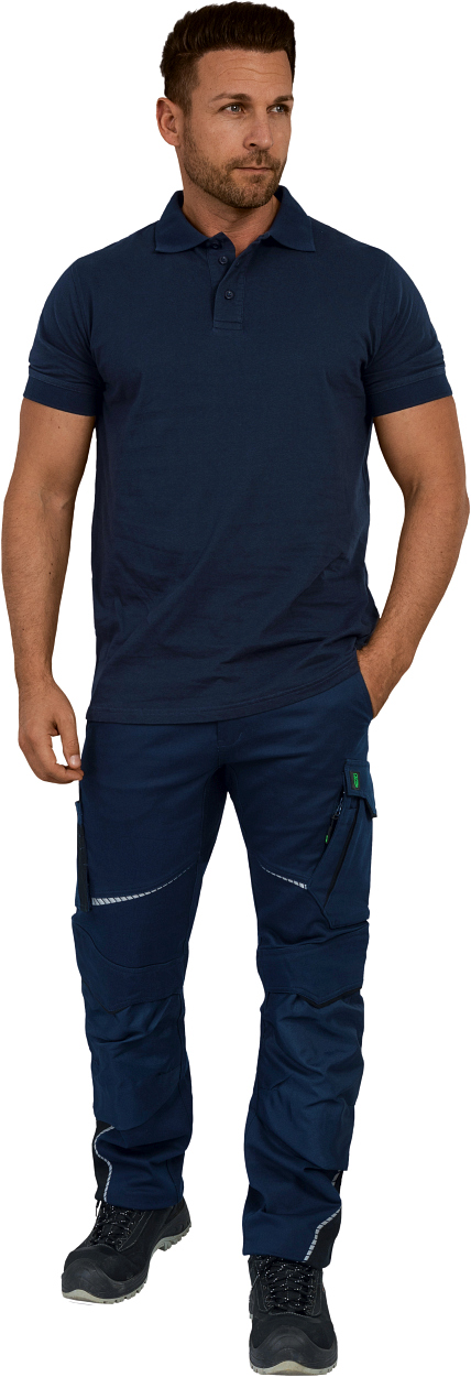 Polo-Shirt "Andi" Classic Line Marine LWU, Gr. 2XL von Leibwächter