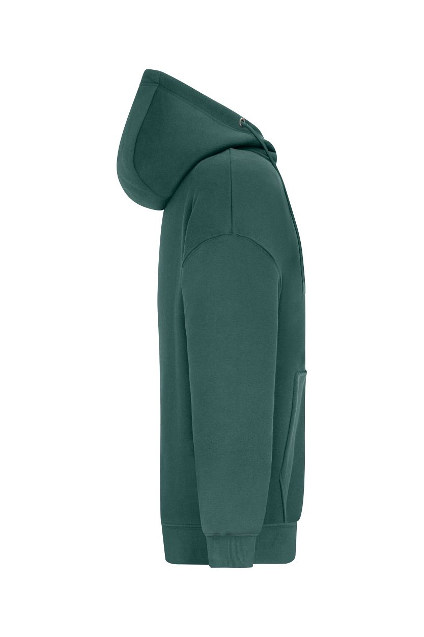 Oversized Hooded Jacket UNISEX OCS Blended & RCS "8043" in Smoky-Green, Größe 3XL - Daiber