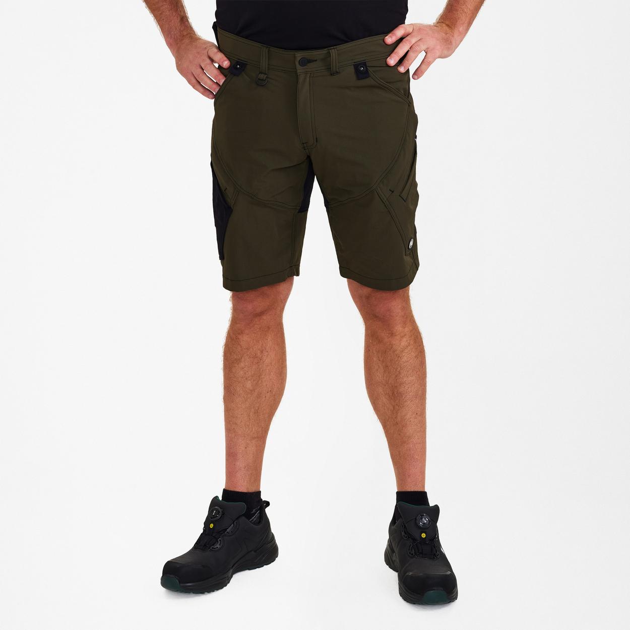 ENGEL X-treme Arbeitsshorts mit 4-Wege-Stretch in Forest Green, Größe 54